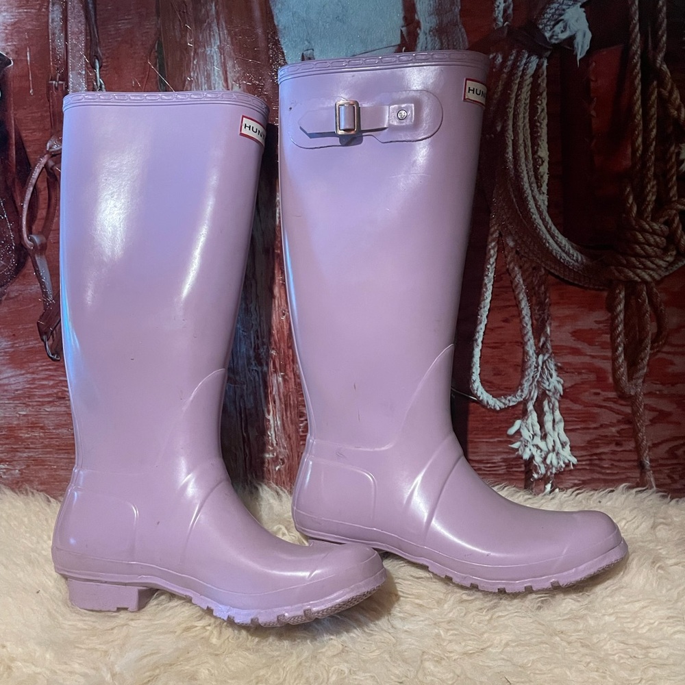 Hunter rain boots